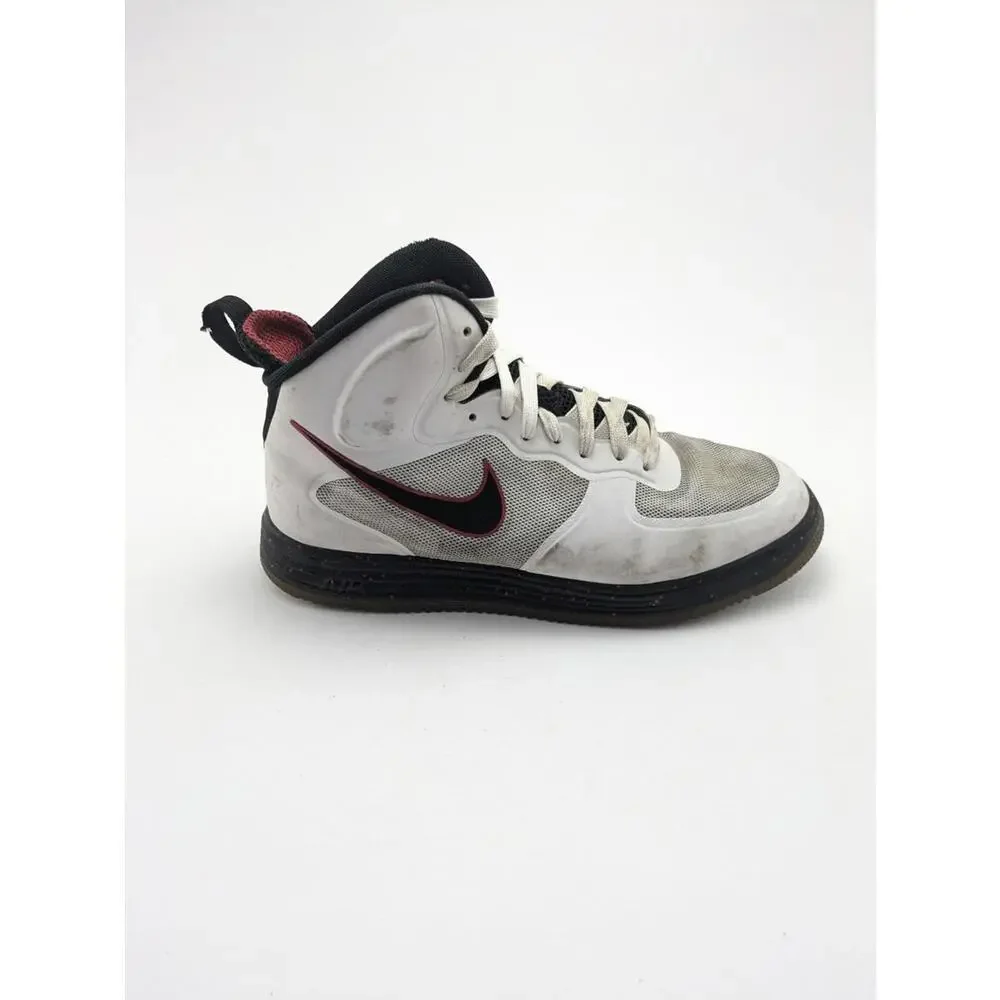 Vintage Mens Nike Air Lunar Force 1‎ White Red Dotted Shoes 580616-100 Size 9.5